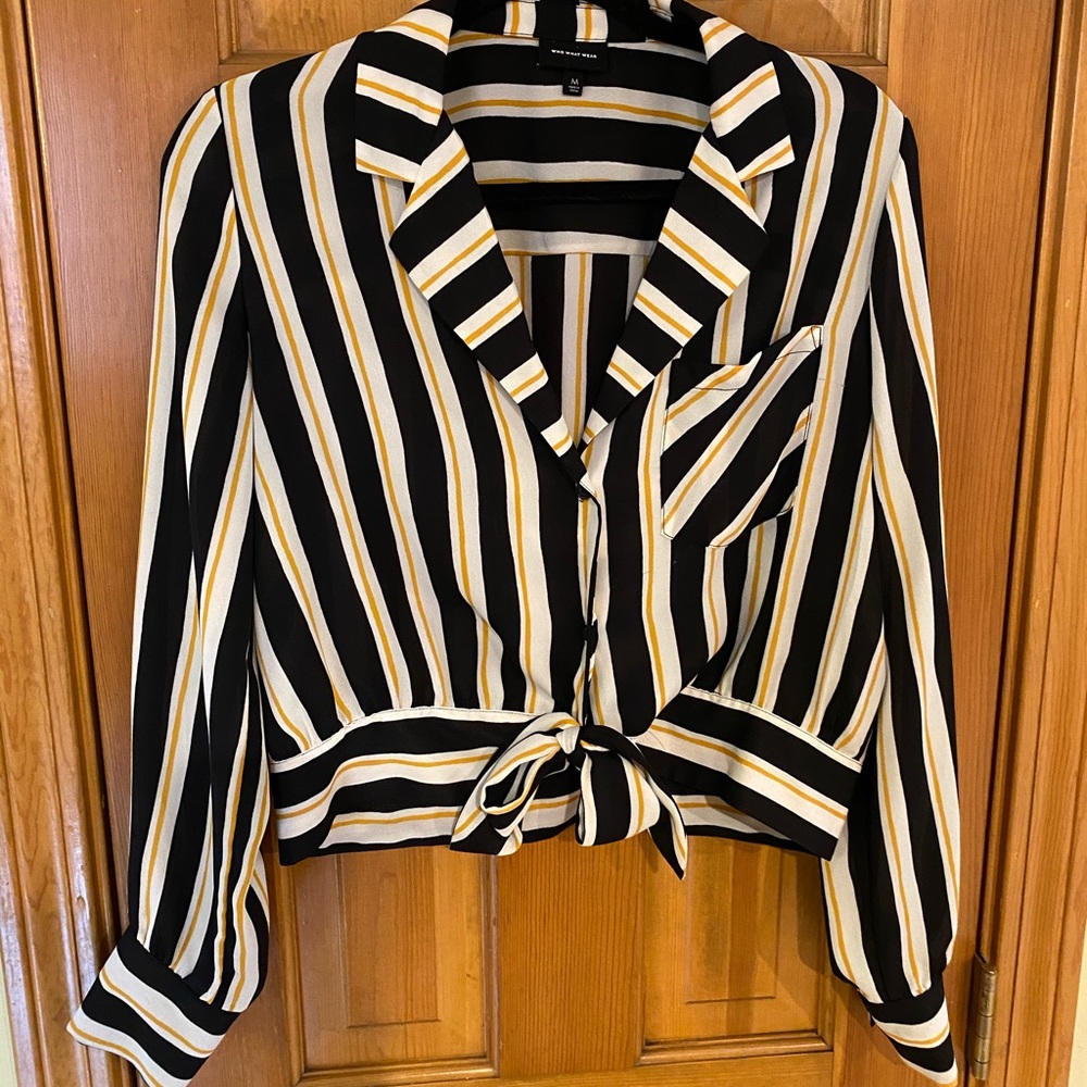 Striped Button Down